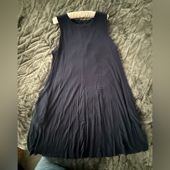 Sleeveless Beach Coverup Dress with Pockets - Picture 4 of 4